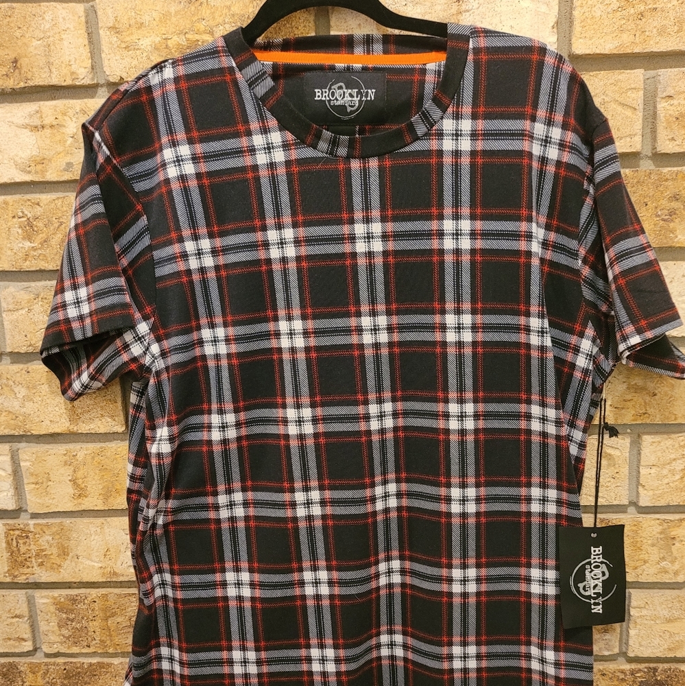 plaid t shirt.  Unisex